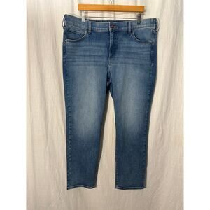 UpWest Womens Stretch Blue Jeans Size XL NEW $88 MSRP